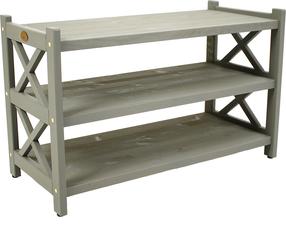 Batų lentyna Felix 2, grafito, 80 cm x 37 cm x 49 cm