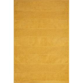 Vonios grindų kilimėlis Jessi, garstyčių, 90 cm x 60 cm