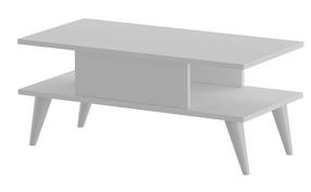 Kavos staliukas Kalune Design Beta, baltas, 90 cm x 45 cm x 40 cm