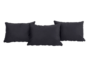 Dekoratyvinė pagalvėlė Malcolm Carbo Indiana Solar, juoda, 40 cm x 60 cm, 3 vnt.