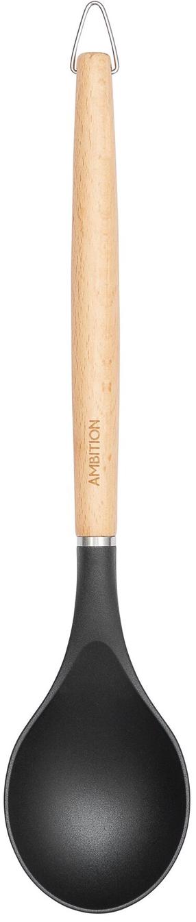 Šaukštas Ambition Natural, 32.5 cm, 1.7 cm, ruda/juoda