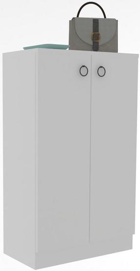 Spintelė Kalune Design Defne 835PUQ3920, balta, 31.6 cm x 60 cm x 100 cm