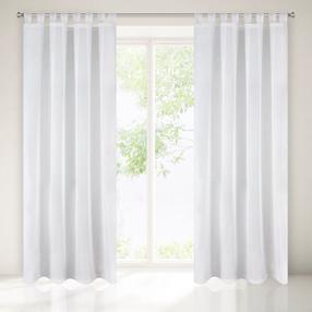 Dieninė užuolaida ZUT-01, baltos, 140 cm x 250 cm