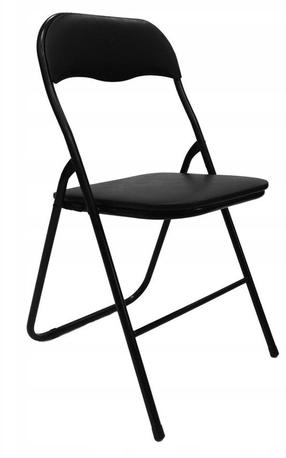 Lankytojų kėdė Leo, matinė, juoda, 47 cm x 43.5 cm x 79 cm