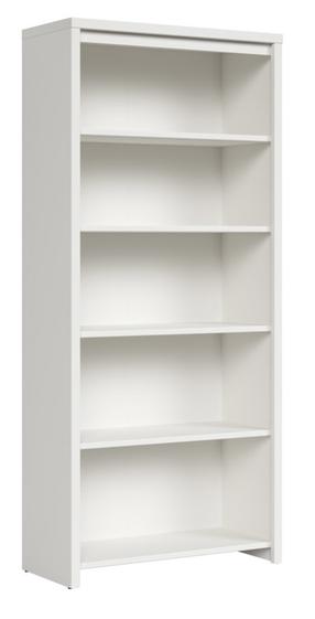 Pastatoma lentyna Kaspian S128-REG/90-BI, balta, 40.5 cm x 90 cm x 200.5 cm