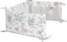 Apsauginis bortelis Sensillo Deer, rudas/baltas/pilkas, 180 cm x 30 cm