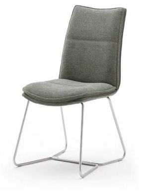 Valgomojo kėdė MC Akcent Hampton E, blizgi, alyvuogių žalia, 65 cm x 48 cm x 94 cm