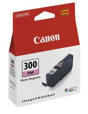 Rašalas Canon PFI-300, purpurinė (magenta), 14 ml