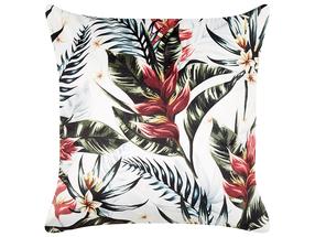 Dekoratyvinė pagalvėlė Beliani Edelweiss, balta/raudona/žalia, 45 cm x 45 cm