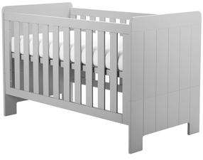 Kūdikio lovytė viengulė Pinio Calmo, pilka, 70 x 140 cm, be patalynės dėžės, be čiužinio