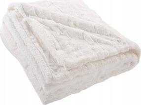 Pledas Douceur d`Interieur, šviesiai smėlinė, 125 cm x 150 cm