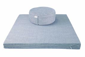 Grikių lukštų pufas ir čiužinukas Grikė, 80 cm x 90 cm