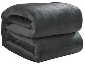 Pledas Ruhhy 22695, pilkas, 160 cm x 200 cm