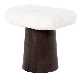 Taburetė Miloo Timeless Shadow ML16233, rudas/baltas, 45 cm x 32 cm x 46 cm