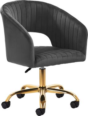 Darbo kėdė ActivEshop 4Rico, 56 x 56 x 43 - 54 cm, aukso/pilka