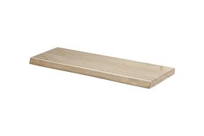 Sieninė lentyna Dolle Nature, ąžuolo, 60 cm x 20 cm x 2.5 cm