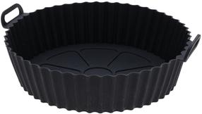 Silikoninis įdėklas karšto oro gruzdintuvei 170492130, juoda, 20.5 cm x 22.5 cm