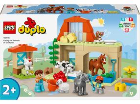 Konstruktorius LEGO® DUPLO® Town Gyvūnų priežiūra ūkyje 10416