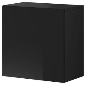 Pakabinama spintelė Vivien, juoda, 50 cm x 30 cm x 50 cm