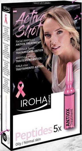 Ampulės veido priežiūrai Iroha Nature Active Shot Antiox Treatment, 7.5 ml, 5 vnt.