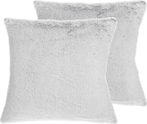 Dekoratyvinė pagalvėlė Shumee Clematis, pilka, 45 cm x 45 cm, 2 vnt.