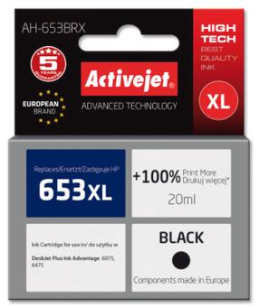 Rašalas ActiveJet AH-653BRX, juoda, 20 ml