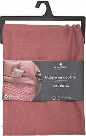 Antklodės užvalkalas Atmosphera, koralinė, 140 cm x 200 cm