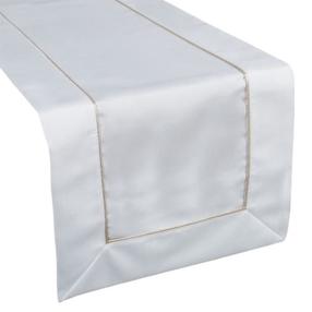 Stalo takelis stačiakampė Madele, balta, 40 x 180 cm