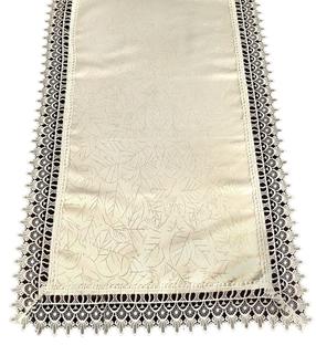 Stalo takelis stačiakampė G14-02, kreminė, 60 x 120 cm