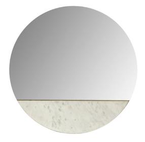 Veidrodis Kayoom Duke 125, kabinamas, 70 cm x 70 cm, balta