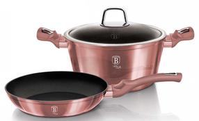 Rinkinys Berlinger Haus Metallic Line I-Rose, 240 mm, 4.5 l