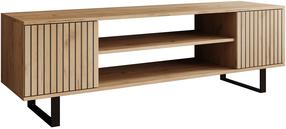 TV staliukas ADRK Lorello, ąžuolo, 155 cm x 40 cm x 49 cm