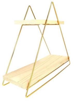 Lentyna Kalune Design, ruda/aukso, 38 cm x 16 cm x 42 cm