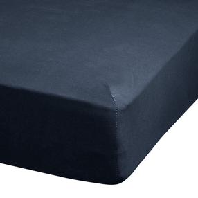 Paklodė Adela, tamsiai mėlyna, 90 x 200 cm, su guma