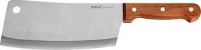Virtuvinis peilis Nava Terrestrial, 300 mm, plienas/medis