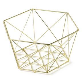 Krepšelis Ambition Decor, 26.6 cm x 15 cm, 29 cm, Aukso