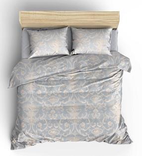 Patalynės užvalkalų komplektas Mijolnir 162ELR5216, kreminė/mėlyna