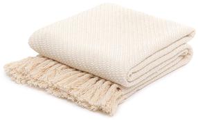 Pledas Homla Morris Calm Nature, kreminė, 130 cm x 170 cm