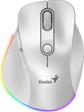 Kompiuterio pelė Genius Ergo 9000S Pro, bluetooth / usb, balta