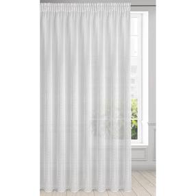 Dieninė užuolaida Sibel, baltos/sidabro, 400 cm x 250 cm