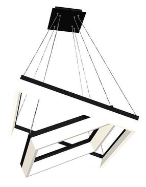 Šviestuvas kabinamas Milagro Nero ML082, LED, 4000 °K