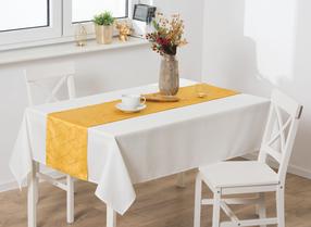 Stalo takelis stačiakampė Splendid Sanso, garstyčių, 35 x 140 cm