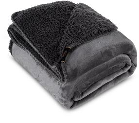 Pledas Tedy, tamsiai pilka, 200 cm x 220 cm