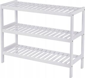 Batų lentyna Songmics, balta, 26 cm x 70 cm x 55 cm