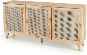 Komoda Borneo KM-1, ąžuolo, 160 cm x 40 cm x 85 cm