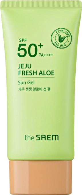 Veido kremas The Saem Jeju Fresh Aloe, 50 g, SPF 50+