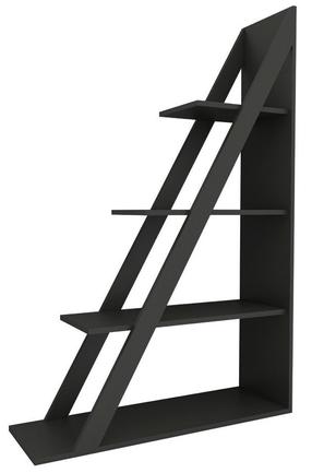 Pastatoma lentyna Kalune Design Arven 550ARN1631, antracito, 100 cm x 29.5 cm x 150 cm