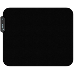 Pelės kilimėlis Lorgar Steller 913, 36 cm x 30 cm x 0.3 cm, juoda