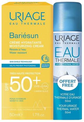 Apsaugos nuo saulės rinkinys veidui Uriage Bariesun SPF50+, 100 ml