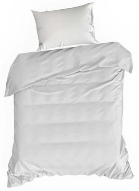 Patalynės užvalkalų komplektas Nova3, šviesiai pilka, 140 x 200 cm